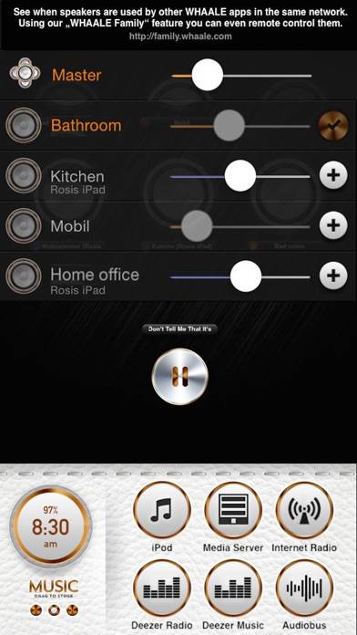 WHAALE Multiroom Player Schermata dell'app #4