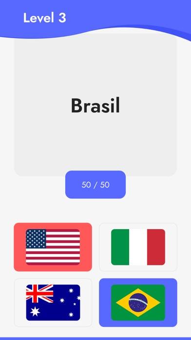 Guess the Flag Country Quiz App skärmdump #2