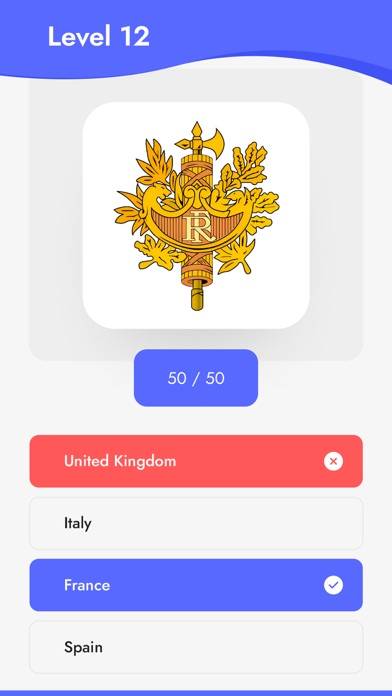 Guess the Flag Country Quiz App skärmdump #5