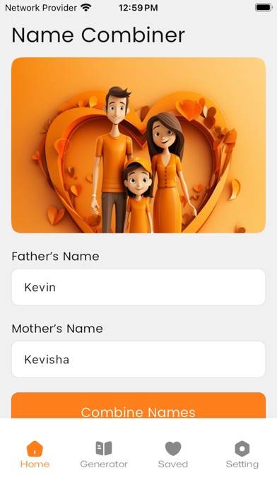 Name Combiner from Parents