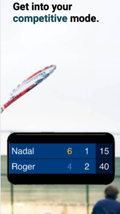 Tennis Score on Wrist Schermata dell'app