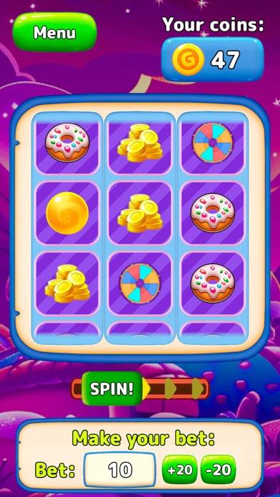 Caramel Bubbles game screenshot