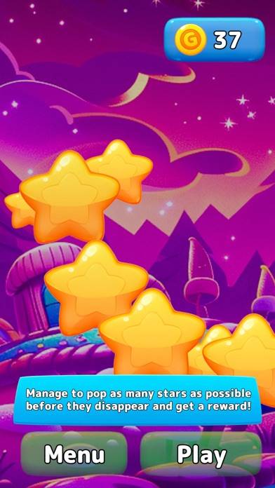 Caramel Bubbles game screenshot