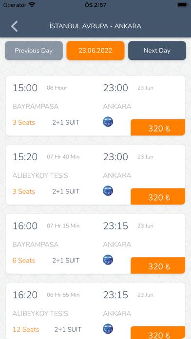 MetroTurizm–Online Ticket Sale App screenshot #2