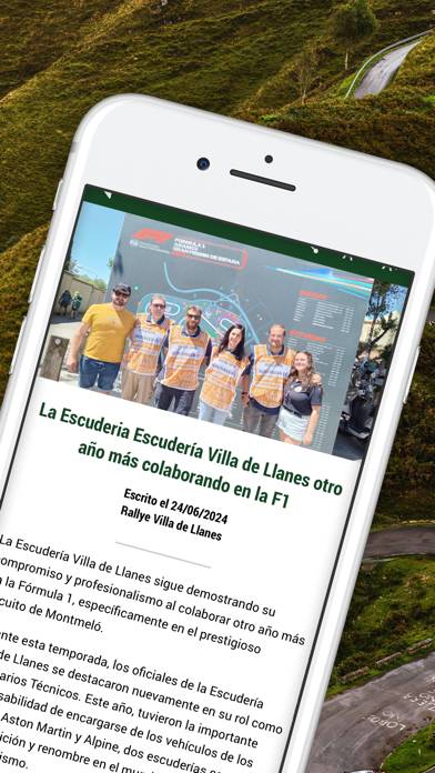 Rallye Villa de Llanes Captura de pantalla de la aplicación