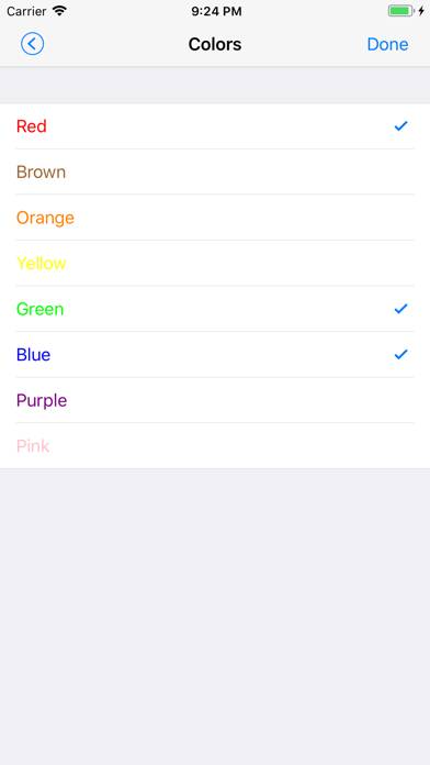 NLP: Rainbow Captura de pantalla de la aplicación #5