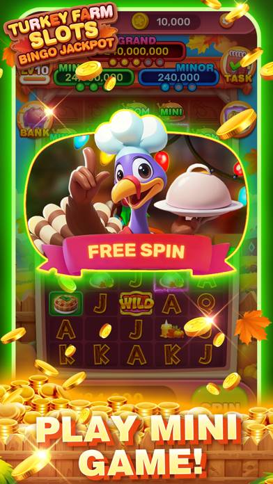 Turkey Farm Slots game screenshot