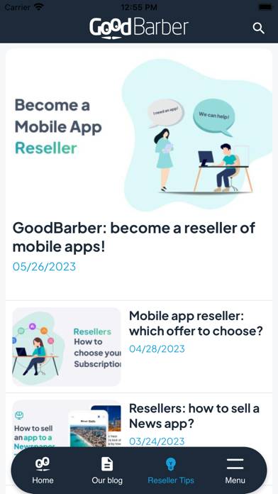 GoodBarber News Schermata dell'app #3