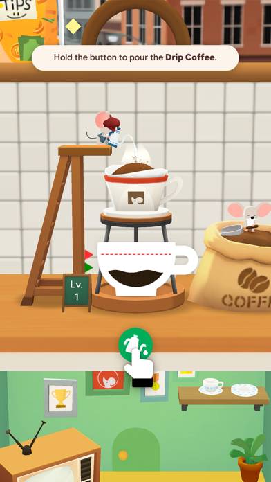 Tiny Cafe captura de pantalla del juego