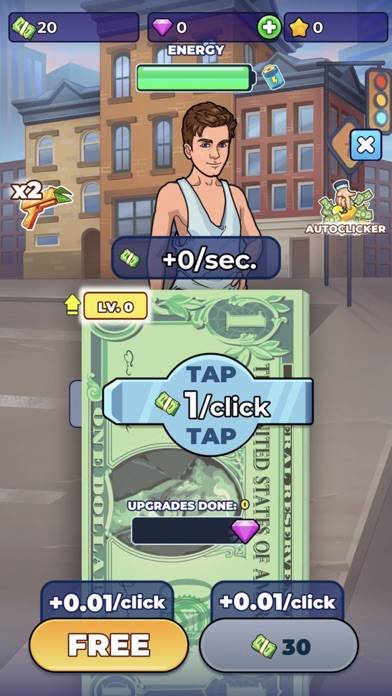 Idle Clickers Business Tycoon skärmdump av spelet