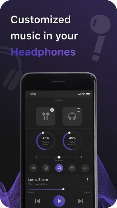 Sound Amplifier: Bass Booster Capture d'écran de l'application