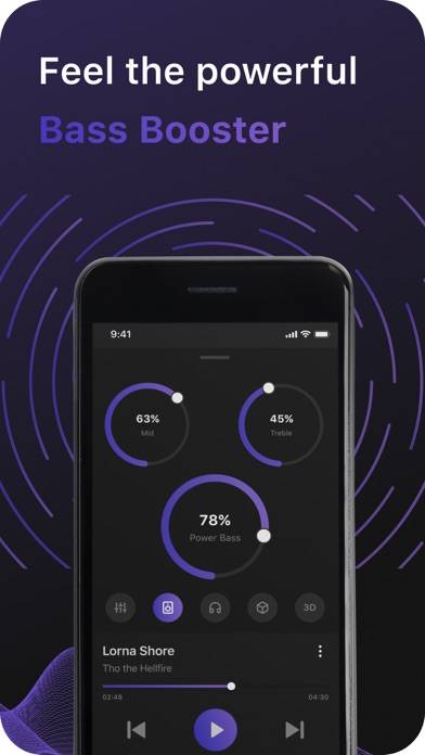 Sound Amplifier: Bass Booster Capture d'écran de l'application