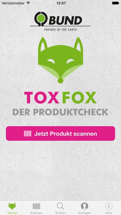 ToxFox – Der Produktcheck App-Screenshot #1