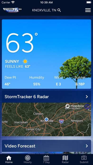 Knoxville Weather App screenshot #1