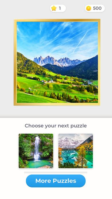 Jigsaw Puzzle Explorer HD skärmdump av spelet