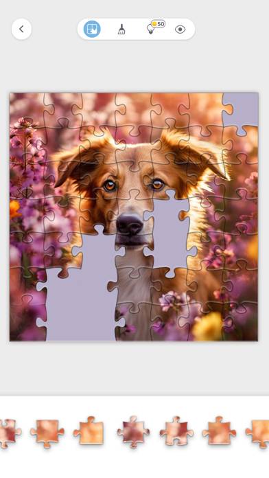 Jigsaw Puzzle Explorer HD skärmdump av spelet