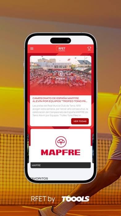 Rfet Captura de pantalla de la aplicación