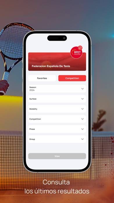 Rfet Captura de pantalla de la aplicación