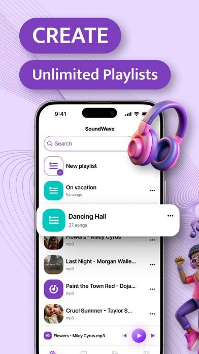 Offline music‎ App skärmdump