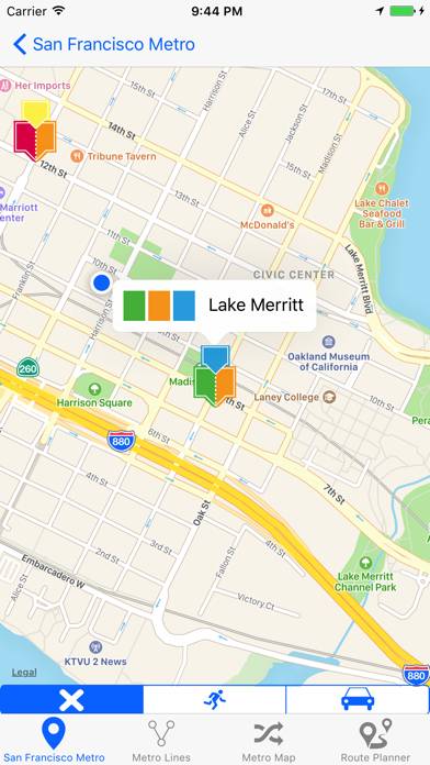 San Francisco Metro Schermata dell'app #3