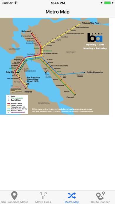 San Francisco Metro Schermata dell'app #5