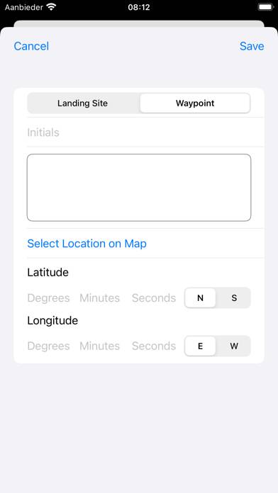 Waypoint Creator App screenshot
