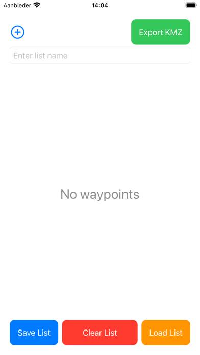 Waypoint Creator App screenshot