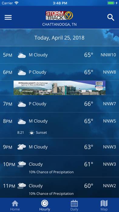 WTVC Storm Track 9 App screenshot