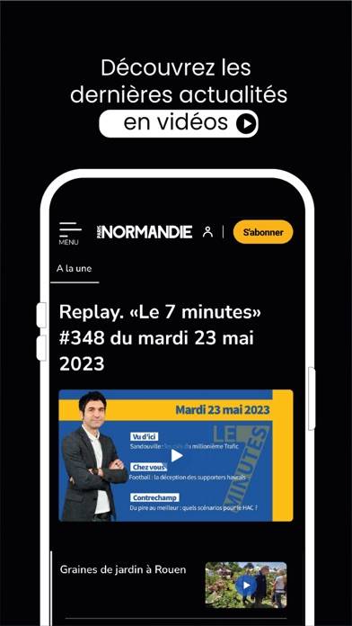 Paris Normandie : Actu & vidéo App screenshot