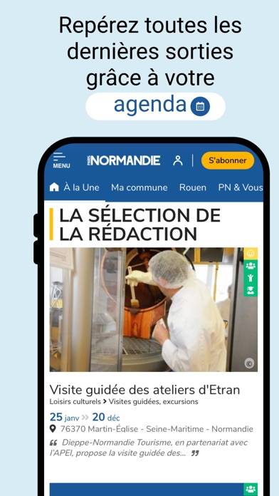 Paris Normandie : Actu & vidéo App screenshot