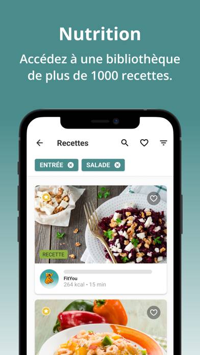 FitYou Capture d'écran de l'application