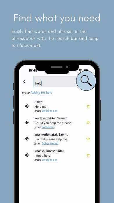 Know Morocco Phrasebook App screenshot