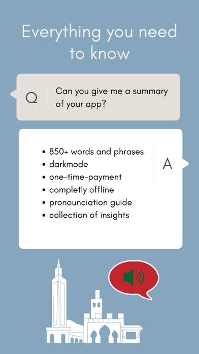 Know Morocco Phrasebook App screenshot