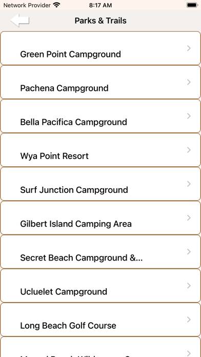 Best-Pacific Rim National Park App screenshot