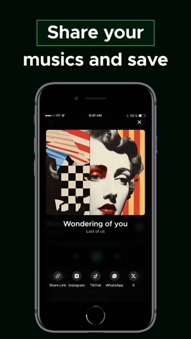 Suno AI Song & Musik Creator App-Screenshot