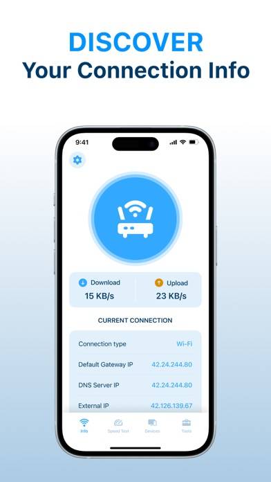 WiFi Analyzer: Network Scan skärmdump