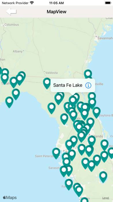 Florida =State Parks & Trails App screenshot