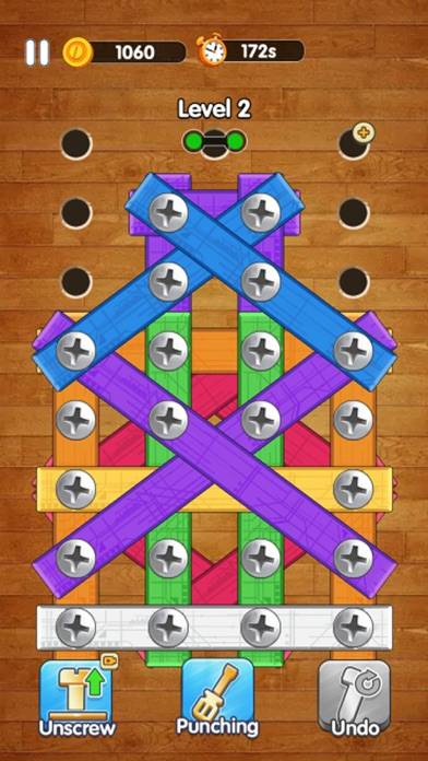 Screw Puzzle game screenshot