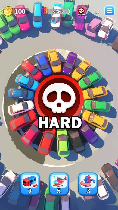 Car Jam 3D: Puzzle Carros Game captura de pantalla del juego