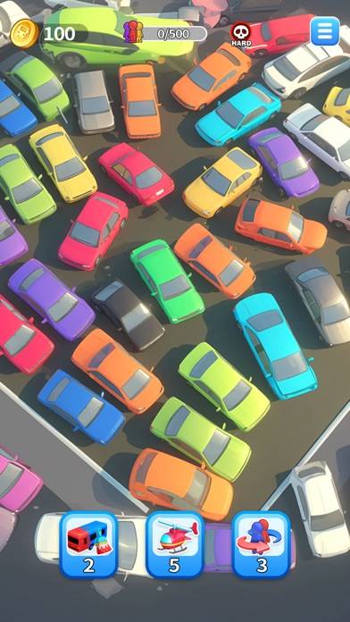 Car Jam 3D: Puzzle Carros Game captura de pantalla del juego