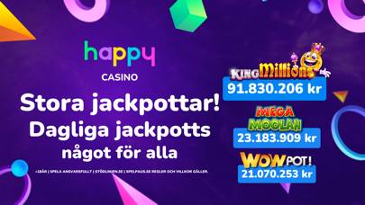 HappyCasino skärmdump av spelet