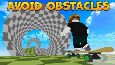 Obby Skateboard: Easy Parkour App screenshot #1