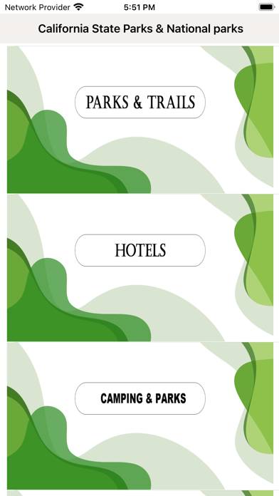 State Parks & NP In California App screenshot