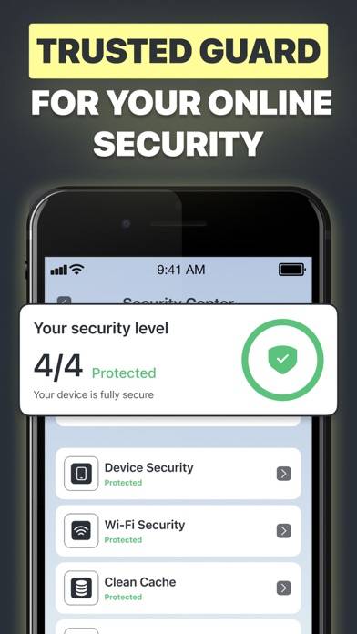 SafeStream VPN App skärmdump