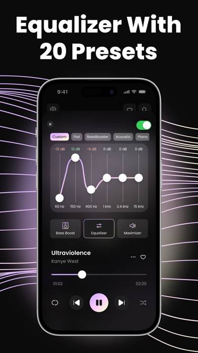 Music EQ. Sound, Bass Booster App screenshot #3