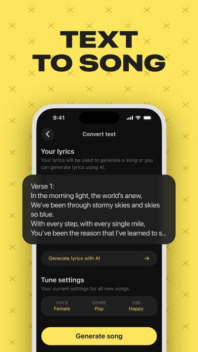 AI Song Maker, Music Generator App screenshot