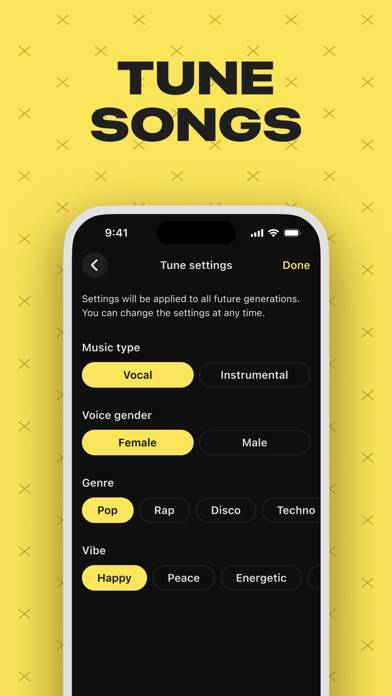 AI Song Maker, Music Generator App screenshot
