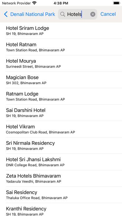 State Parks IN Washingtone App screenshot