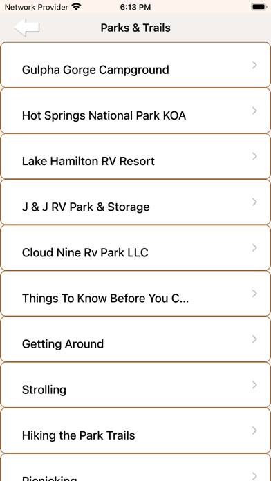 State & NPS In Arkansas App screenshot