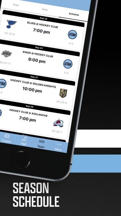 Utah Hockey Club App screenshot